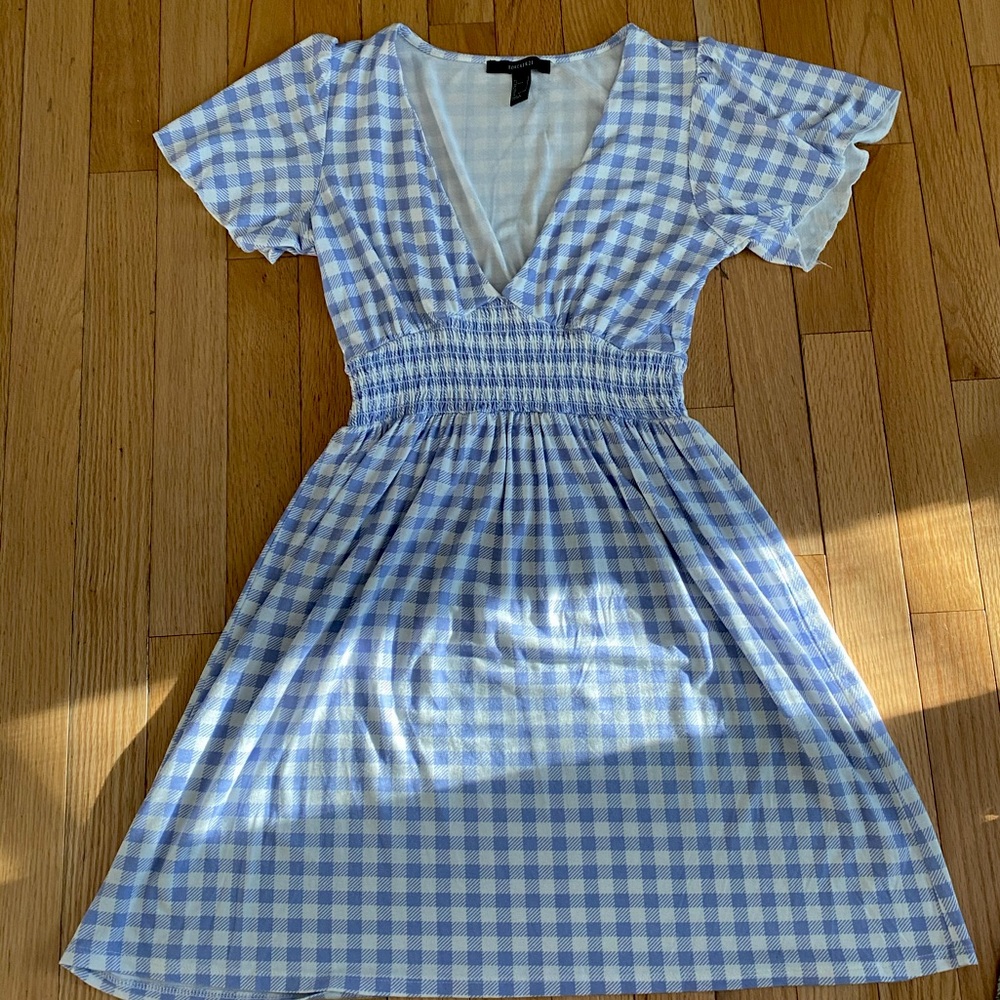 purple checkered dress💜